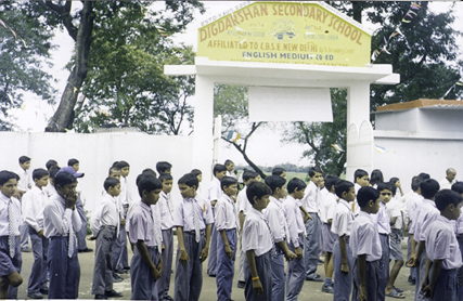 DigDarshan Secondary School Students 
